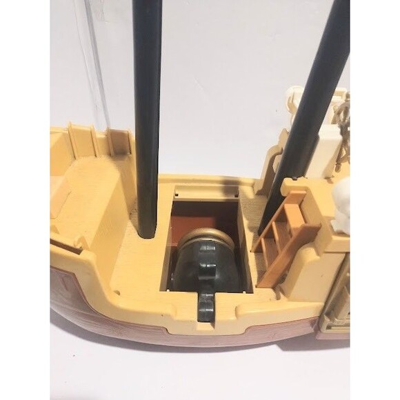1994 Fisher Price Great Adventures Pirate Ship '95 Skull Island FLAWS Incomplete - Picture 11 of 13